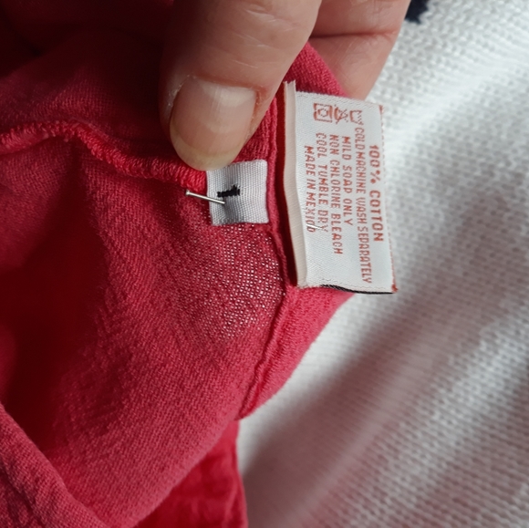 Oh my Gauze Pink Vacation Outfit 2pc Top Skirt - Picture 5 of 7